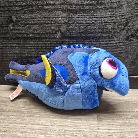 TY Sparkle Disney Finding Dory Blue Beanie Plush 9" Stuffed Animal Nemo 2016 - Picture 2 of 8